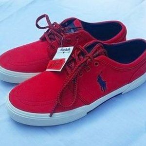 Polo Ralph Lauren red shoes size 8.5D
